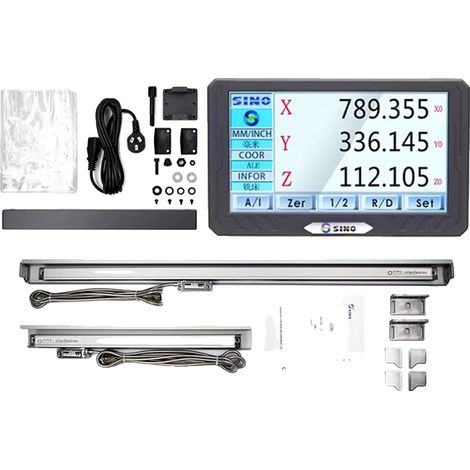 Digitale Anzeige, Touchscreen, hohe Präzision, DRO-2PCS KA300 (1/2)