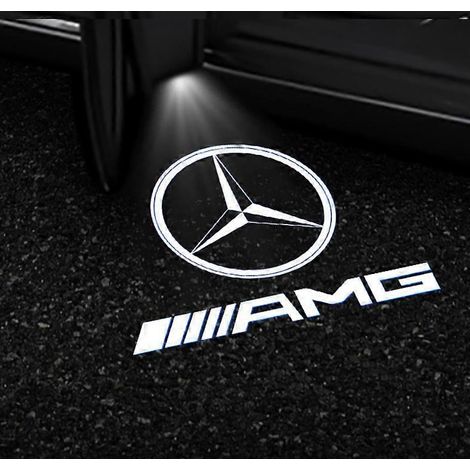Mercedes-Benz C-Klasse Sondermodell W204 C180 C200 C260 C300: Modifizierte LED-Einstiegsbeleuchtung, Türbeleuchtung, Stil 2