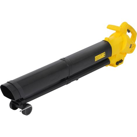 Souffleur et Aspirateur de Feuilles, 3000W de Puissance, Haute Performance de Débit d'Air, Jaune (1/2)