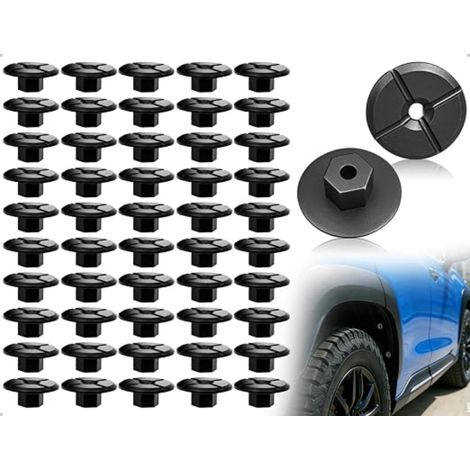 Écrous en Plastique 4 mm,Protection de Passage de Roue,Attaches de Fixation,Référence A2019900050,Compatible avec W201 W124 190D 260E (1/5)