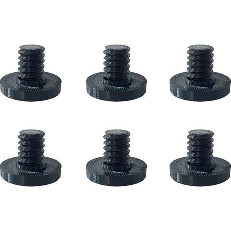 Lot de 6 boulons de rechange pour abri de jardin, accessoires pour auvent (1/4)