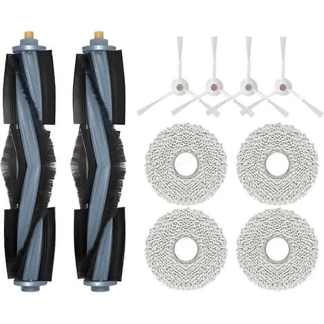 Pièces détachées et accessoires pour aspirateur robot Yeedi Floor 3 Station : brosse principale, chiffon de nettoyage. (1/5)