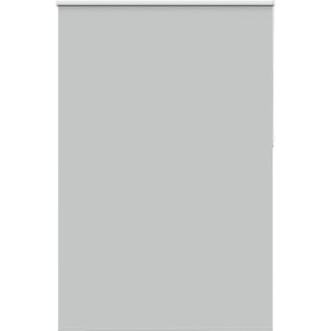 Verdunkelungsrollo Hellgrau 160x210cm Stoffbreite 156,6cm