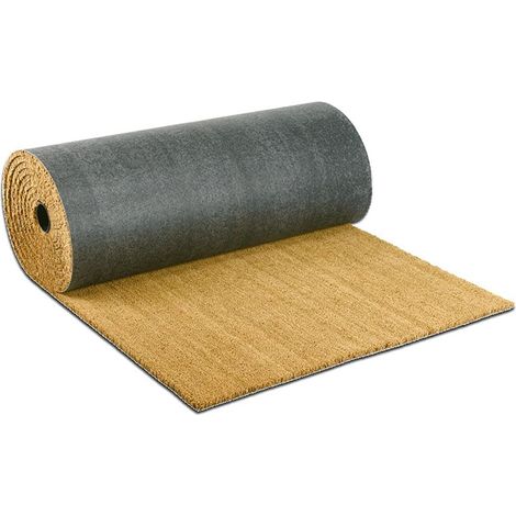 Zerbino Cocco Naturale al Metro Su Misura Antiscivolo Largo 80 Cm