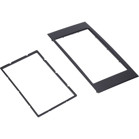 2-DIN-Autoradio-Einbausatz, schwarzer Armaturenbrett-Montagerahmen, Ersatz-Stereo-DVD-CD-Autoradio für Toyota Mark X 2004-2009 (1/5)