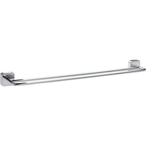 Porte-serviettes de bain SMART 600 mm, double chromé KEUCO
