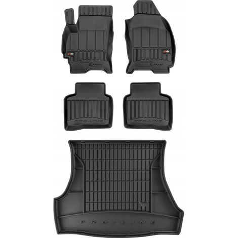 SET 3D Alfombrillas de Goma y Tapete Ford Mondeo Mk3 2000-2007 (1/5)
