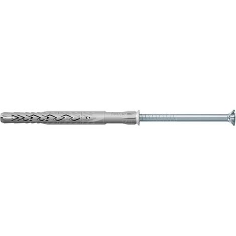 Fischer 50x Taco de eje largo SXRL 8 x 80 mm T con tornillo de seguridad - 540114