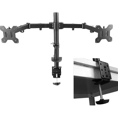 Monitorständer, voll beweglich, Dual-Monitorarm, MS02 (1/2)
