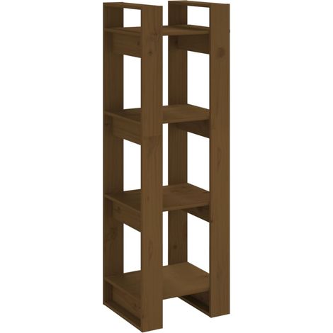 Maison Exclusive - Bücherregal/Raumteiler Honigbraun 41x35x125cm