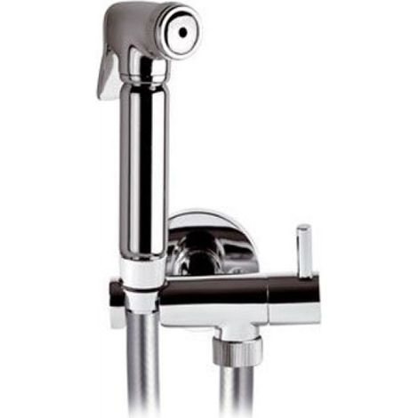 SET CON IDROSCOPINO + FLESSIBILE + SUPPORTO OTTONE LUX Cromo