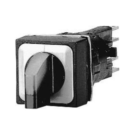Commutateur rotatif lumineux 2 positions vert à accrochage EATON Q18LWK1R-GN (1/3)