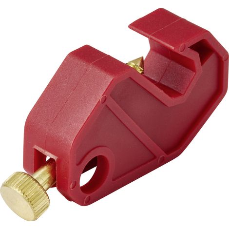 Sygonix SY-6872532 Verriegelung 34.4 mm Rot Verriegelung Leistungsschalter S13 bis 8mm (1/5)
