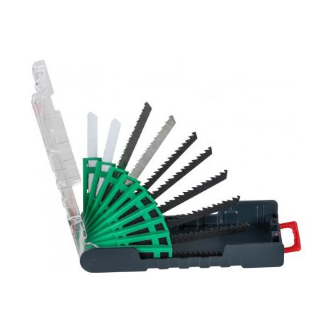 Hojas para sierra de calar 10pcs PWRBOX Kwb (1/4)