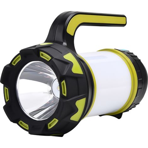 Lanterne LED Rechargeable, 1000 Lumens 4000mAh Lampe Camping 360°, Ultra Puissante, Lampe de Camping 6 Modes, IPX4 Étanche (1/4)