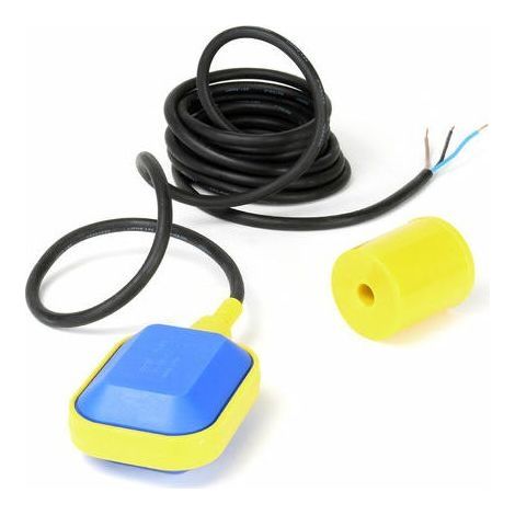 – Flotteur interrupteur 10m 250V 16A pour pompe immergée – Angle de commutation +/- 50° – IP68 – Pour eau claire et usée (1/3)