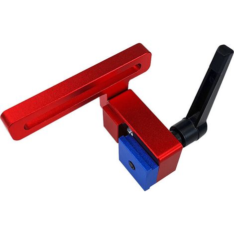 Butée de Rail de guidage en T,Butée de piste donglet, Butée de Rail de Guidage Pour Rail de Guidage Rails en T Travail du Bois, 30 Goulottes rails en T Travail du Bois (1/5)