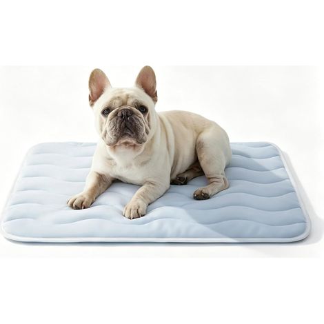 Selbstkühlende Hundematte, Kühlmatte für große Hunde, atmungsaktive und waschbare Hundematte, dünne kühlende Hundedecke für den Sommer (1/5)