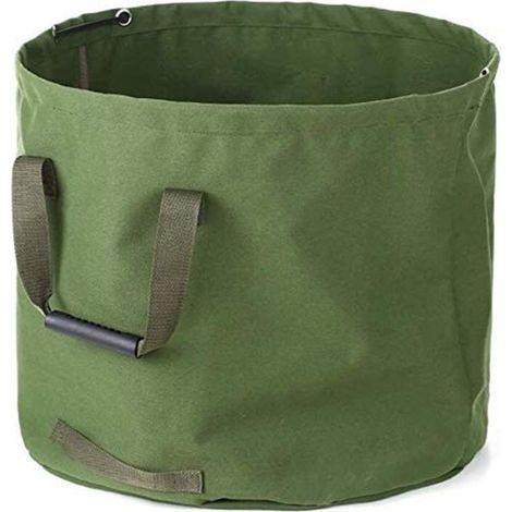 Reißfester Gartenabfallsack, sehr stabiler Gartensack aus Leinenstoff (1/5)