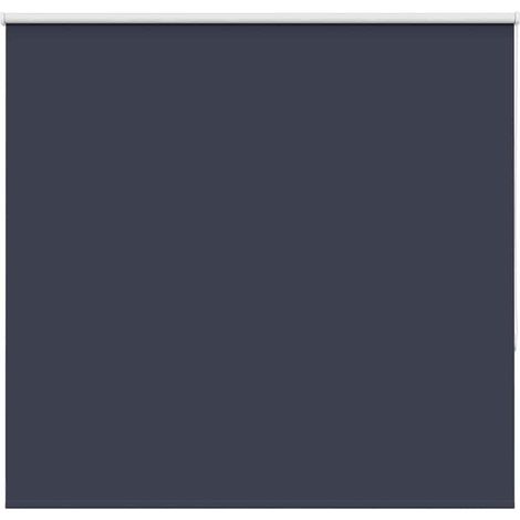 Verdunkelungsrollo Marineblau 165x150 cm Stoffbreite 161,6 cm