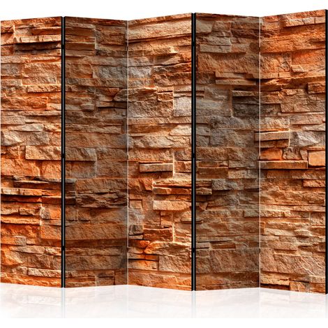 Paravento - Orange Stone II [Room Dividers] - 225x172 (1/4)