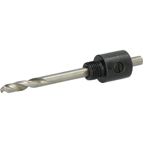 Kstools – Mandrins avec forets pour scies cloches – Acier haute performance – Diamètre 14-30 mm – Tige 6,4 mm pour perçage précis (1/8)