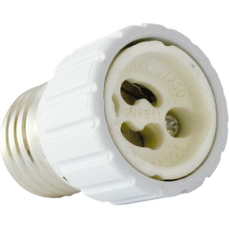 Adaptateur de culot E27 a GU10 Miidex Lighting®