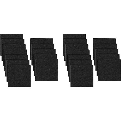 24 pièces Replacements poubelle Odor Absorbing filtre Refills pour Garbage Cans Activated Charcoal Deodorizer (1/5)