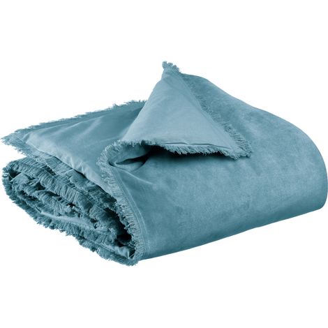 VIVARAISE - Édredon uni Vivaraise Fara - Structure acier, coton 100 % - 85 x 200 cm (1/3)