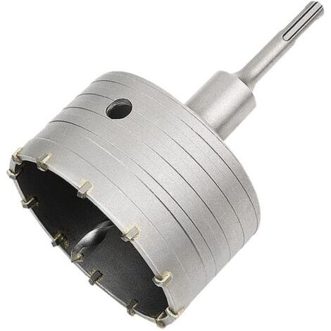 Scie cloche trépan béton 110mm – Adaptateur SDS Plus – Pour murs en béton, brique et pierre – Coupe rapide sans vibration (1/5)