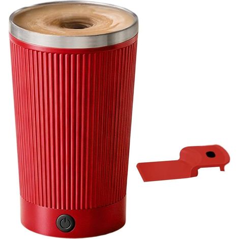 Tasse magnétique Genérico Automatic, avec base amovible, mélangeur à café magnétique, pour chocolat chaud, boissons protéinées, à la maison et au bureau, en voyage, en camping et en randonnée (1/5)