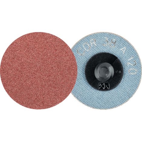 PFERD TOOLS COMBIDISC Korund Schleifblatt CDR Ø 38 mm A120 für universelle Anwendungen 100 Stk (1/4)