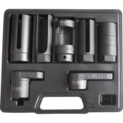 Coffret 7 douilles pour sondes lambda - OM 7046 - CLAS Equipements (1/4)