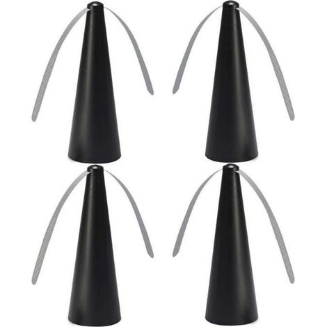 Kentop 4pcs Flies and moustiques repoussent The Fans d'insectes Gardez The Flies and The Insects Far of the Food (1/4)