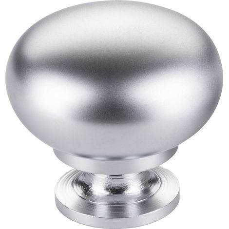 Möbelknopf OSCAR Ø 32,5 mm Chrom matt