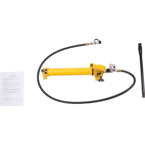 CP-700 Hydraulik-Handpumpe – 700 Bar, 700 Cc Ölvolumen, Mit Manometer, Für Wagenheber, Spreizer, Rohrbiegemaschinen, Inkl