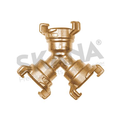 Y-Verbinder für Schläuche von 3/8'' bis 1/2''