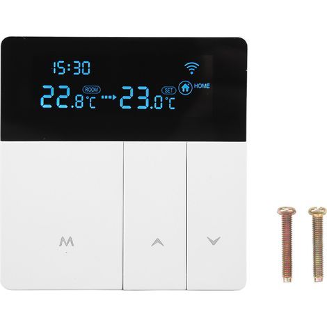 Régulateur de température LCD numérique à distance pour chauffe-eau, Thermostat de contrôle avec application pour Tuya AC90V-240V, Type WIFI (1/5)
