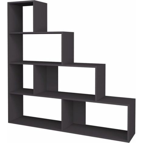 Libreria a scala Alis Cemento 145x29xh.145 cm (1/3)
