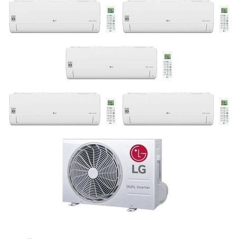 Climatiseur LG PentaSplit Libero Smart 7+7+7+7+9 avec MU5R30.U42 Inverter R-32 Wi-Fi Classe A++
