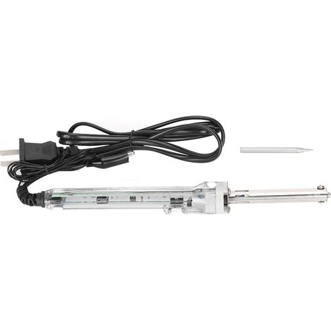 Outil de marquage portable 60W pour flanelle, manche transparent en accessoire cuir, prise CN 220V. (1/5)