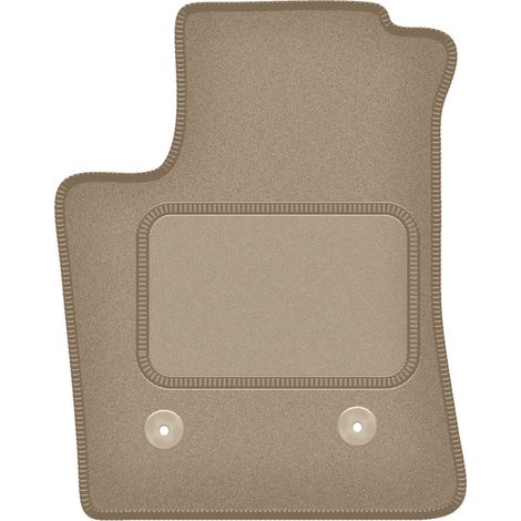 Tappetino conducente in velluto per: Renault Espace VI E-tech HEV 7 posti (2023-) beige (1/5)