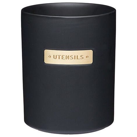 MasterClass Black Stoneware Utensil Holder (1/2)