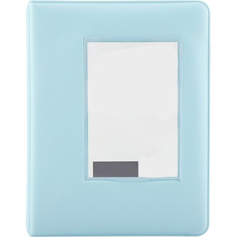 Album Photo Mini 3 Pouces 64 Pochettes pour Photos 7s/8/25/50s/90 - Bleu (1/5)