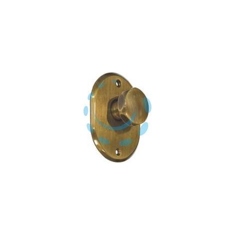 POMOLO E MOSTRINA PER CILINDRO CON PERNO 331/35 OB - mm.70x90h. sp. mm.4 - pomolo mm.35