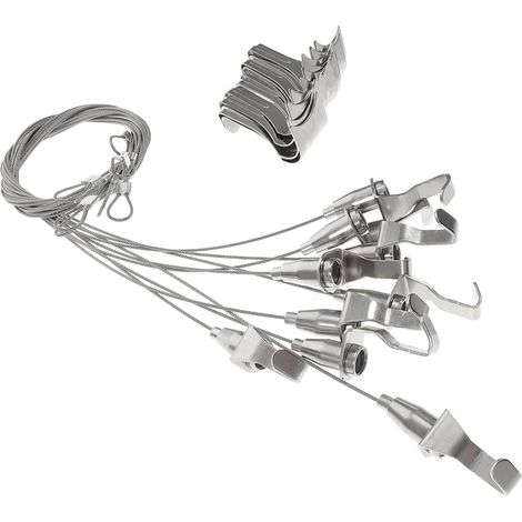 Kit de 10 barres suspension réglables Homoyoyo pour cadres photo, (1/5)