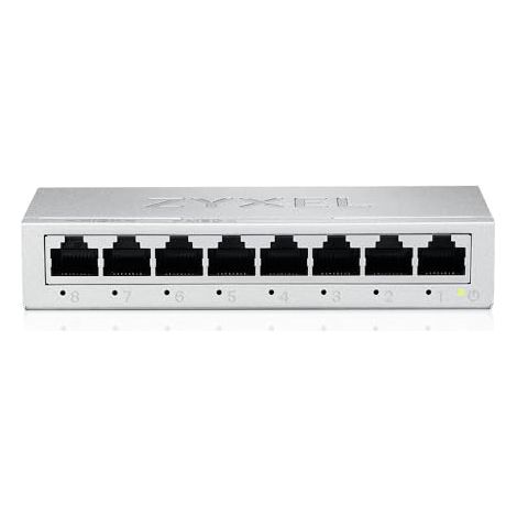 Zyxel GS-108BV5-EU0101F switch di rete Non gestito L2 Gigabit Ethernet (10/100/1000)