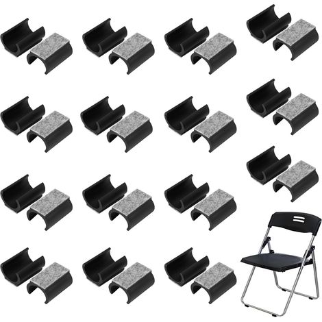 30 Pièces Patins de Chaise Cantilever en Feutre, Patin Sol en Forme de U, Embouts de Pieds de Chaise Silencieux U, pour Les Planchers et Les Carreaux, Protège Les Planchers et Réduit Le Bruit (1/5)