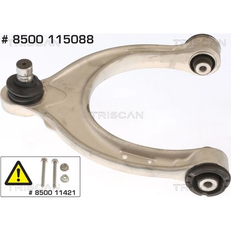 Bras de liaison, suspension de roue Triscan 8500 115088 BMW 31 12 6 870 026