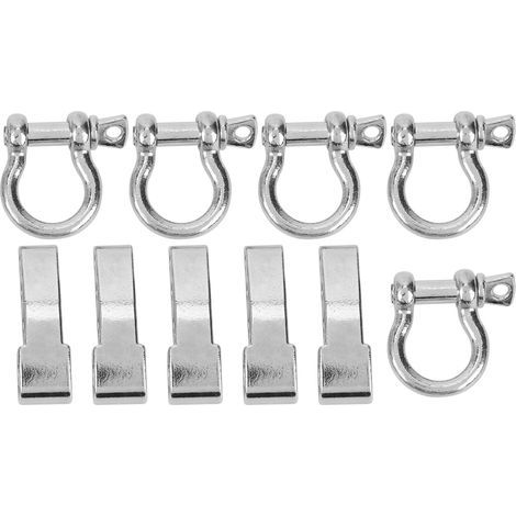 5Set UType Bow Shackle en Acier Inoxydable Allié pour Escalade et Randonnée (1/5)